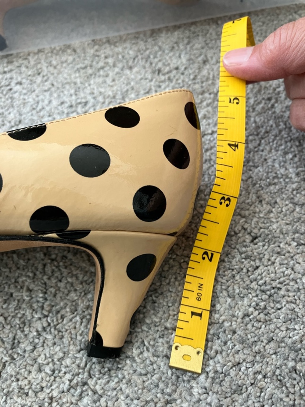Adorable Kate Spade Patent Kitten Heels size 10 - Picture 6 of 10